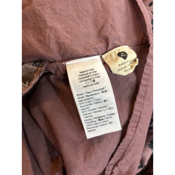 Madewell Women’s Tillie Puff Sleeve A-Line Mini Dress size S Boho Whimsygoth - Picture 11 of 13